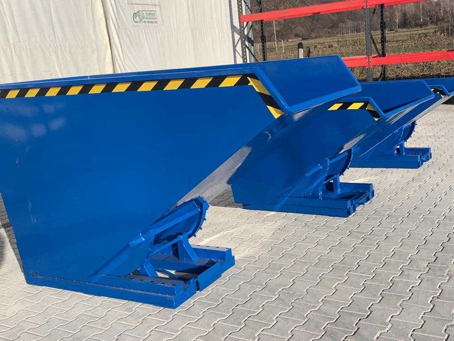 Stivuitor – Container autobasculant AMC 1100 Eco/1100 litri/1700 kg