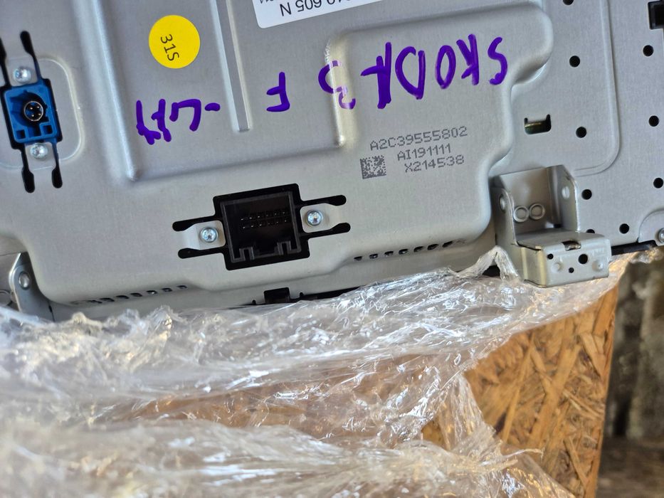 Display navigatie 5E0919605N Skoda Octavia 3 facelift 2017 - 2020