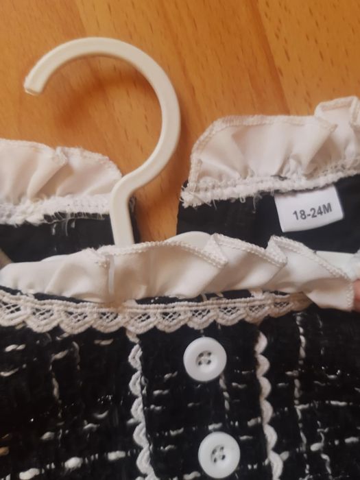 Детска рокля с чанта 18-24 м.