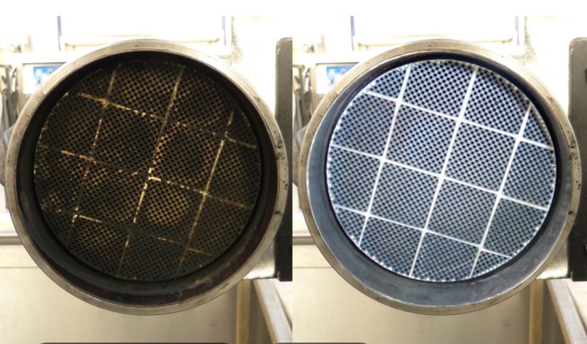 Curățare și reparație filtru de particule DPF.  Lucrăm rapid, cu garanție