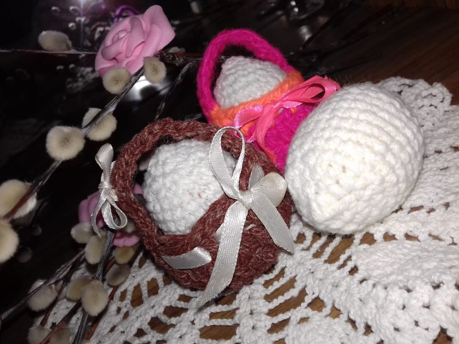 Пасхальные яйца,курочки и декор