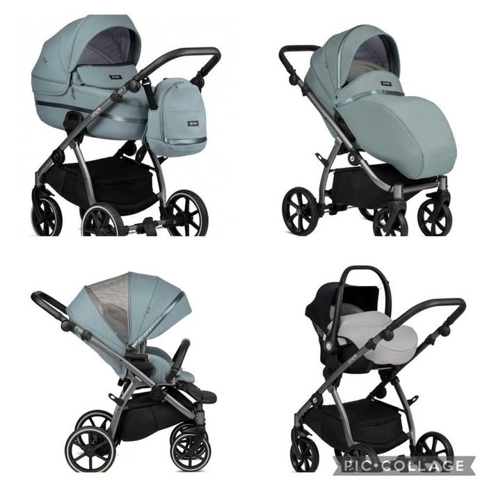 Бебешка количка 3 в 1 Tutis Uno 3+