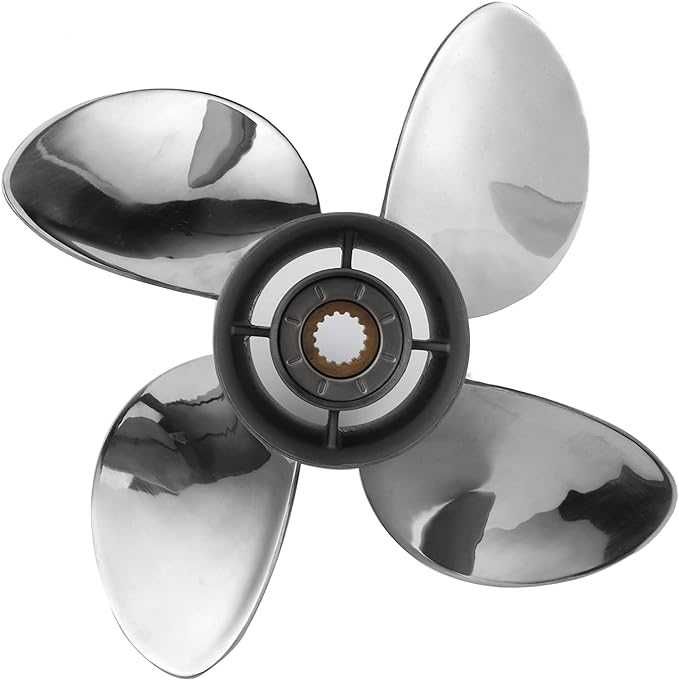 Tracțiune mare elice 4 lame otel inoxidabil ambarcatiune barca