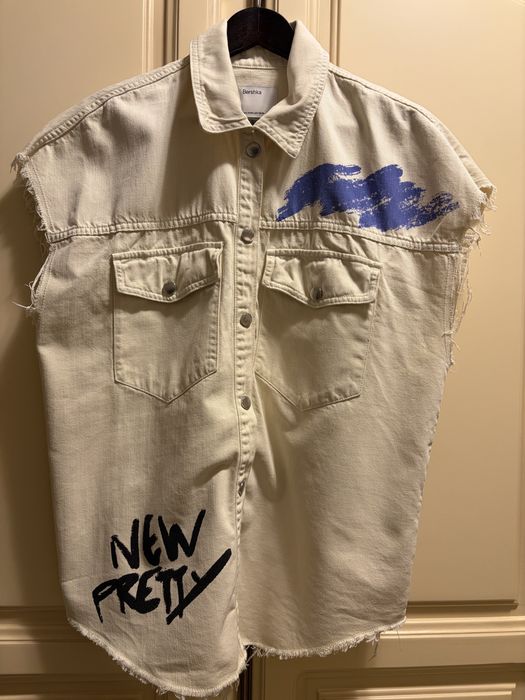 Vesta denim Bershka