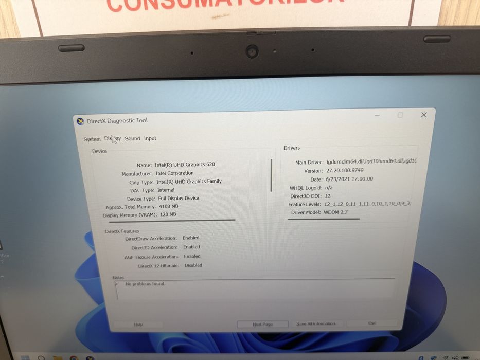 Laptop Lenovo Think pad profesional -1100 ron