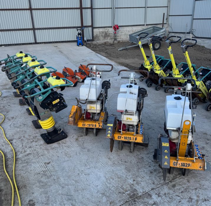 Inchiriez mai compactor, placa compactoare, drujba asfalt/beton