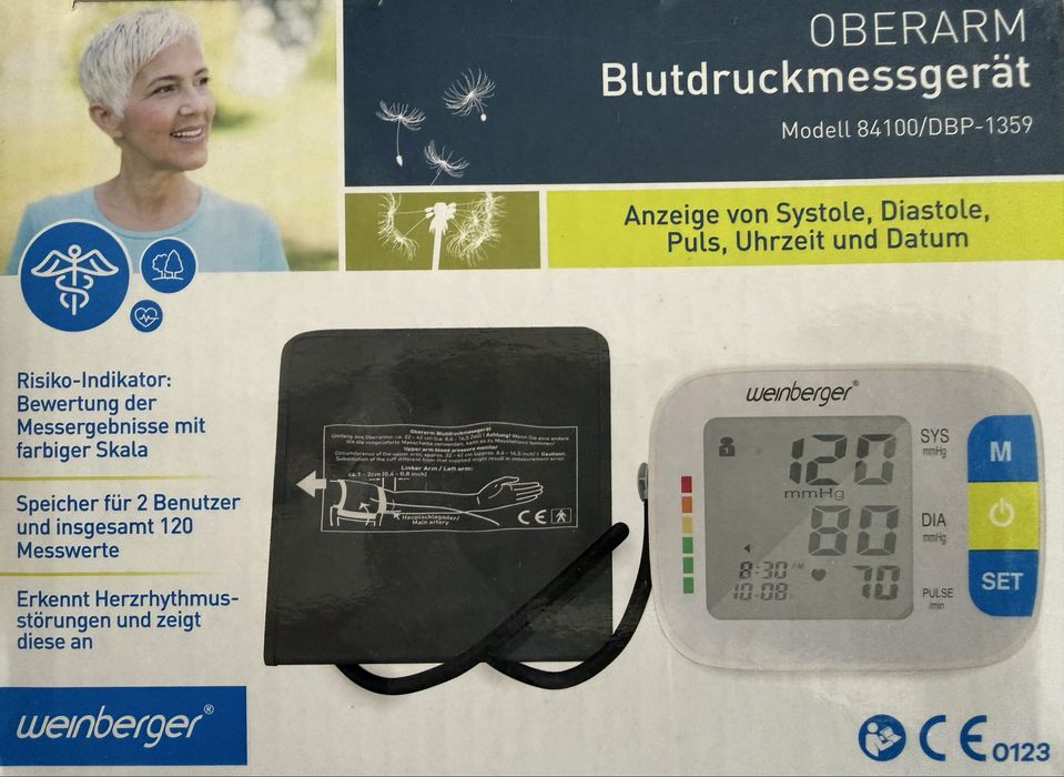 Апарат за кръвно - чисто нов