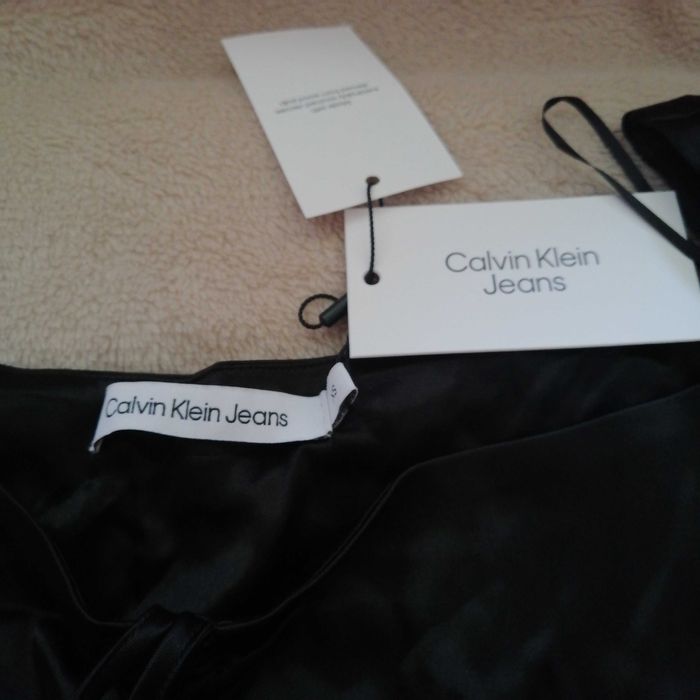 Черна дамска рокля Calvin Klein Jeans XS