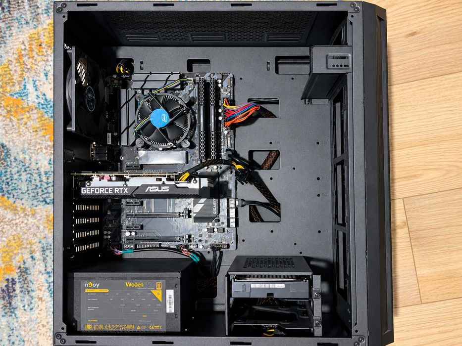PC Gaming i7-8700 RTX 3060 12GB 32GB RAM SSD NVMe BONUS Monitor Philips 24