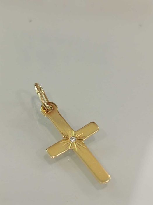 (AG41) Pandativ aur 14K b5959 Certificat de garantie