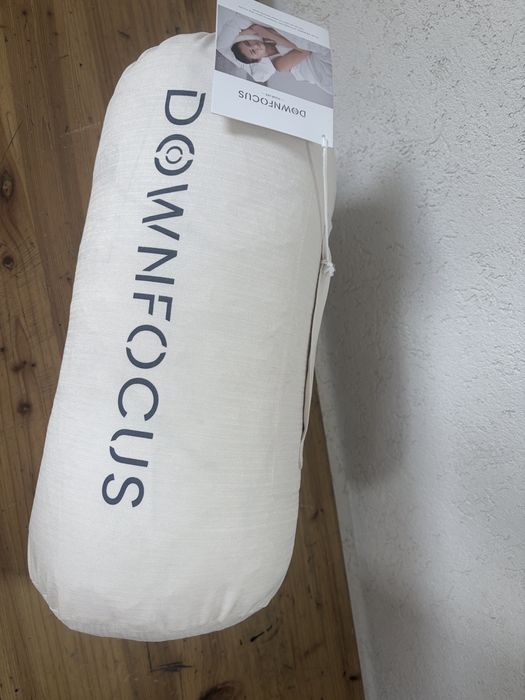 Pilotă pene și puf pentru toate sezoanele 135x200 cu husă 100% bumbac Oeko-Tex RDS – Alb