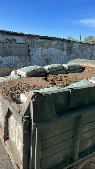 Песок балласт щебень