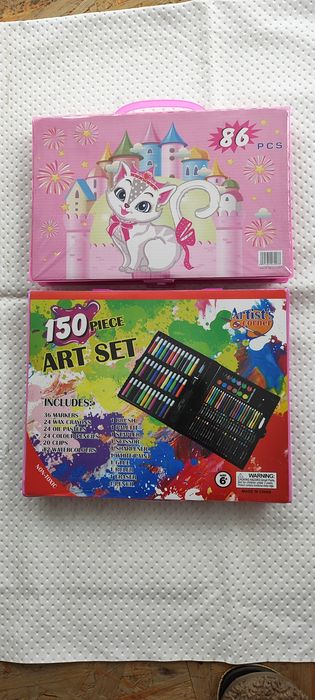 Наборы мальберт  208, 145 чемодан. юный художник для рисования  .