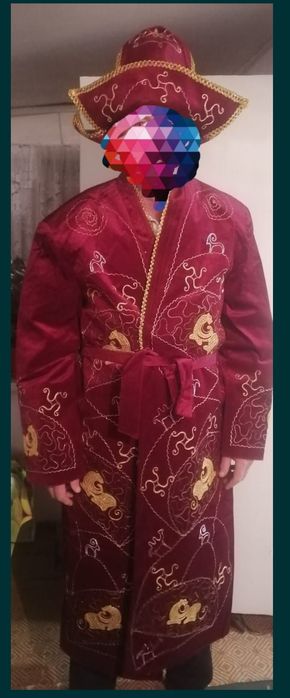 Шапан мужской с головным убором