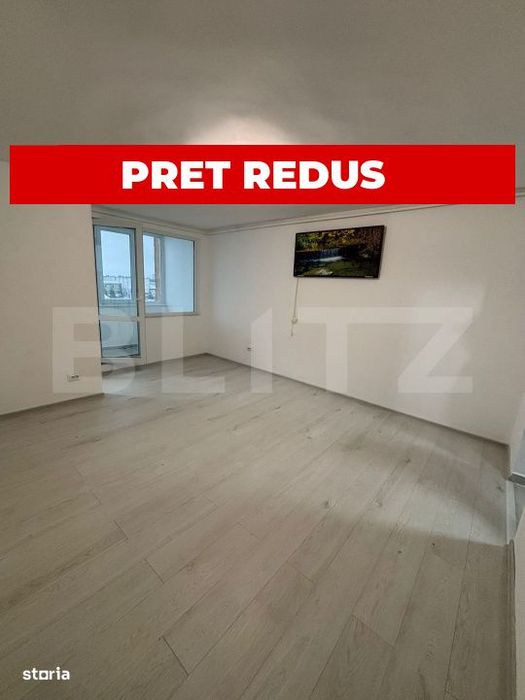 Garsoniera luminoasa, renovata recent - zona Noua