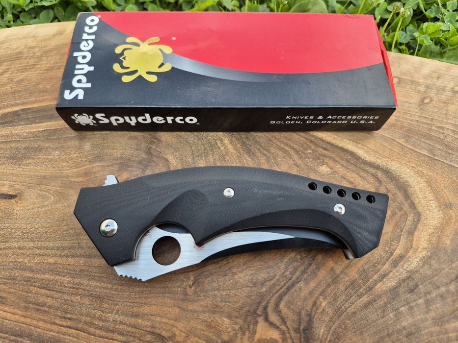 Сгъваем нож Spyderco Brend/Pirela Mamba ,flipper C196