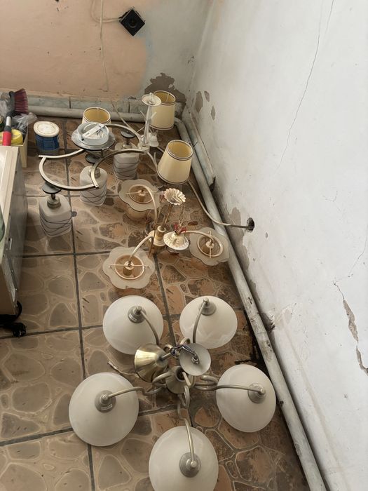 Продам люстры бу в рабочем состояние