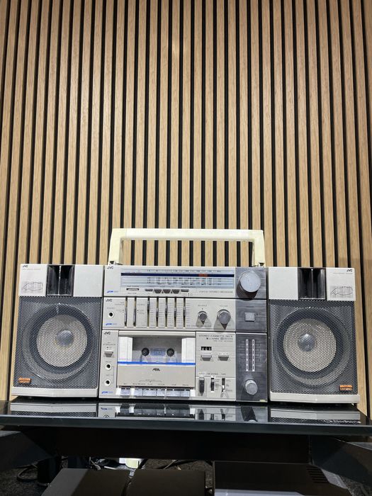 Radio casetofon boombox jvc pc r11l servisat