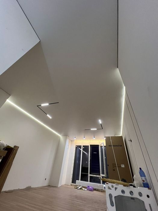 Натяжные потолки за 24ч