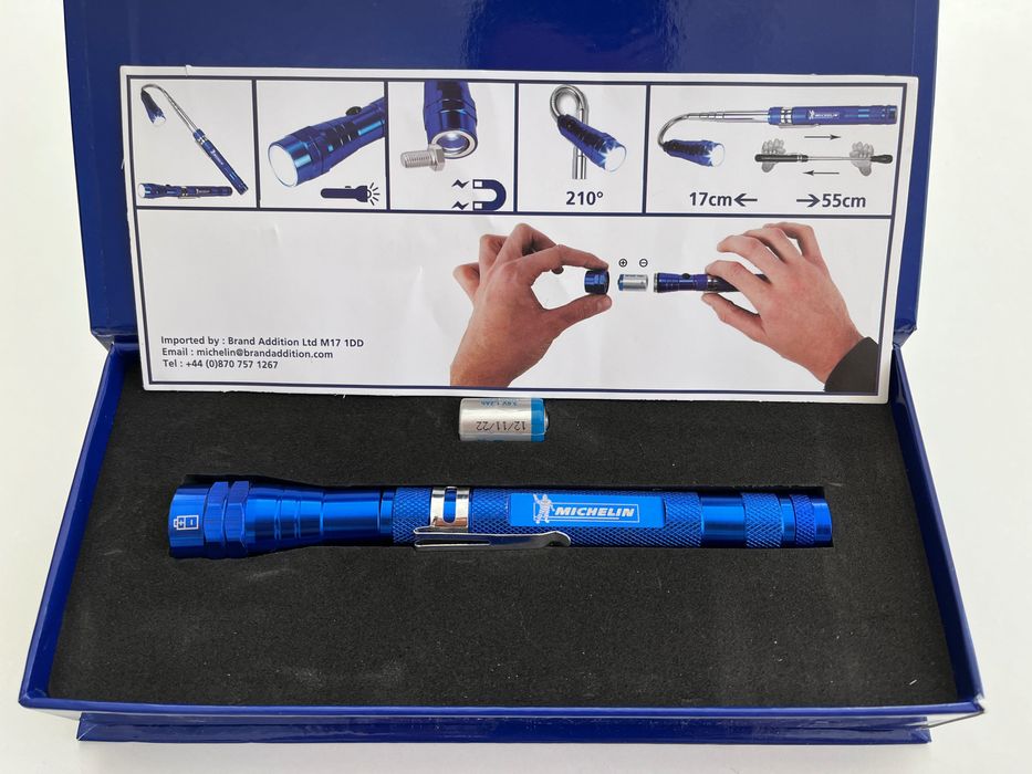 Michelin Фенер - телескопичен с магнитна глава