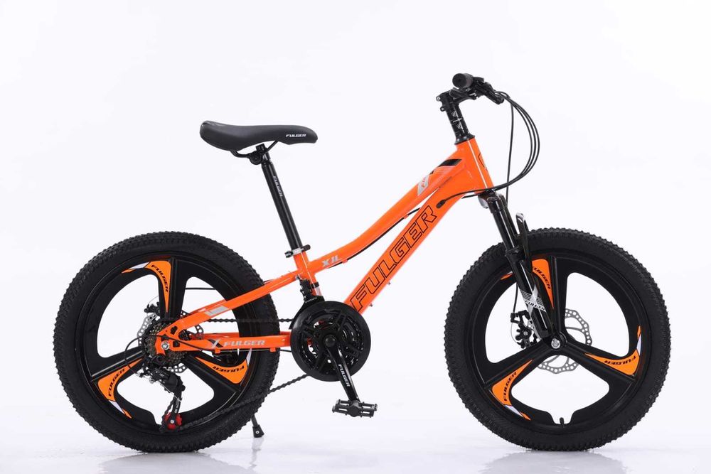 Bicicleta Shimano XJL-20T, cadru otel, frane disc 4 culori 21 viteze