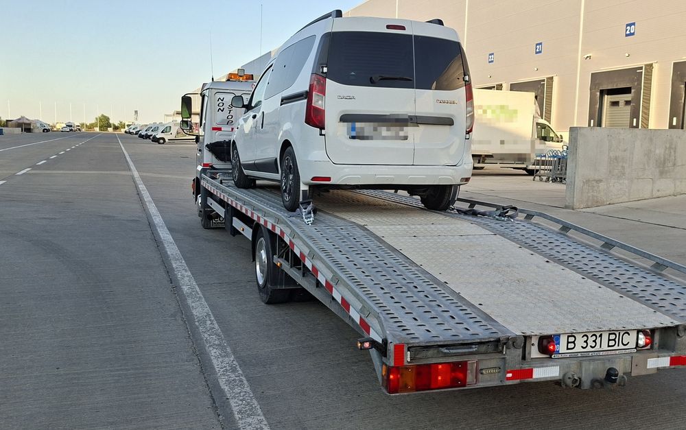 Autoplatforma Tractări Autovehicule - Dube XXL - Utilaje