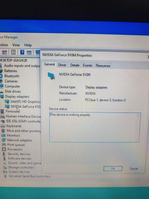 Laptop Acer ES1-731, 8GB RAM, NVIDIA GeForce910M, HDD500GB, 17.3 inch