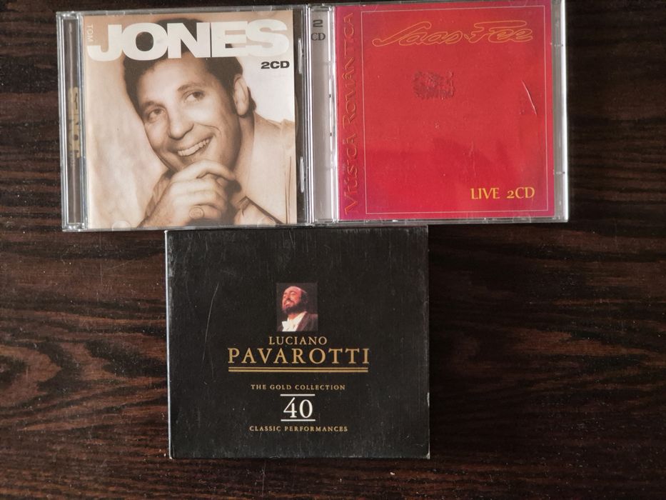 Оргинални Нови Двойни CD. c AТом Джоунс Павароти,Бетовен Шопен Брамс