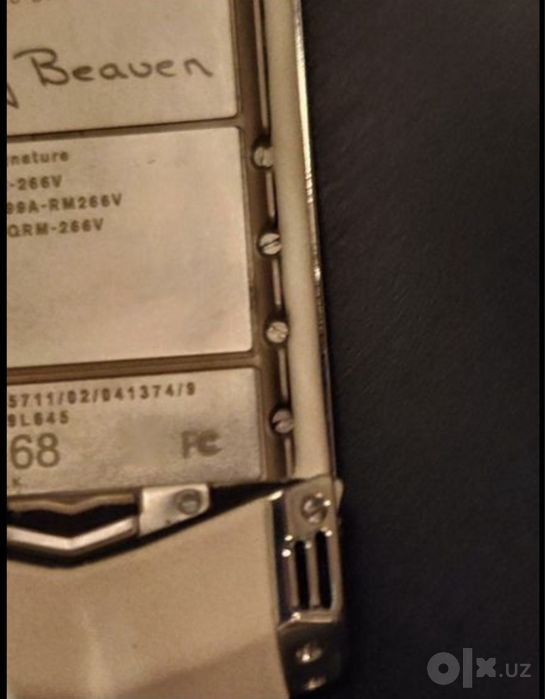 Vertu Signature White, состояние видно на фото