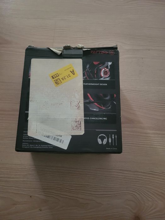 Căști Gaming Tatybo XW1 – PC / PS4 / PS5 – Negre & Roșii