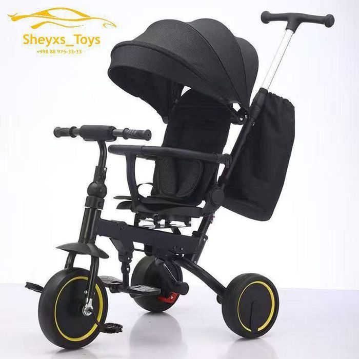 Кулай велосипед ва енгил арава, йегиш функцияси бор ота-оналар ва бола