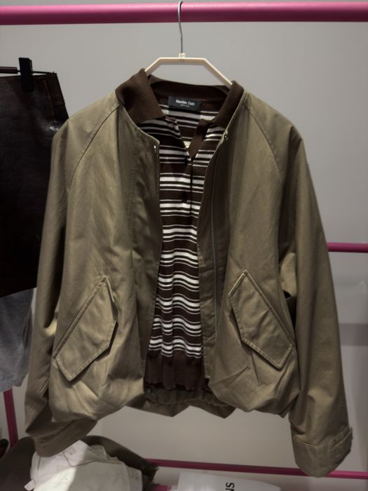 Massimo Dutti жилет из замши и бомбер