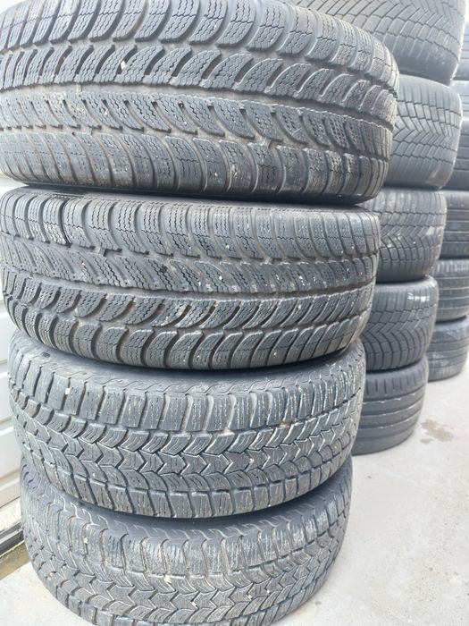 Set jante aliaj R16 5x112 6.5J ET50 cu anvelope M+S 205 55 16