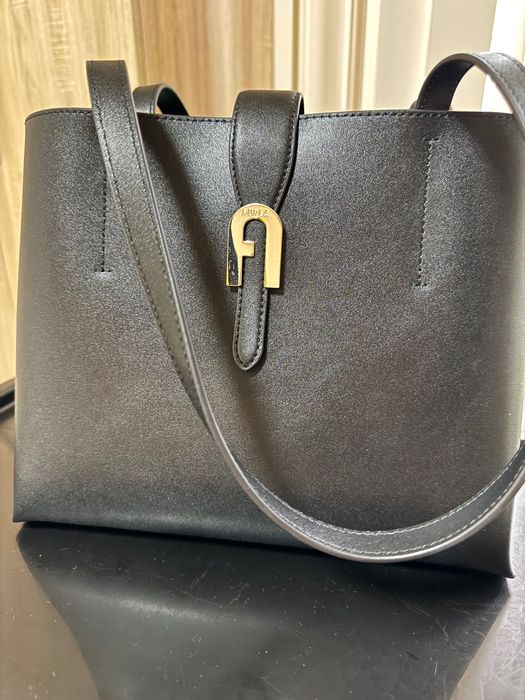 Geanta de mâna din piele Furla