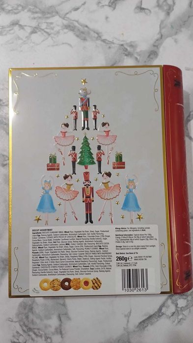 Луксозни бисквитки в метална кутия