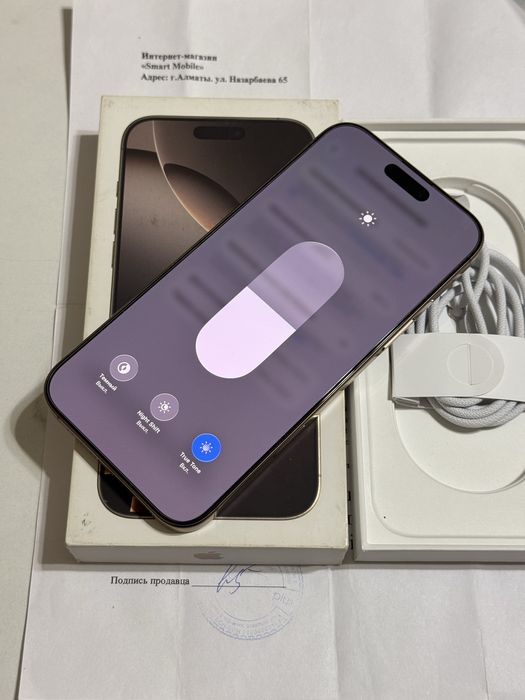 Iphone 16 Pro Max 256 gb емкость 100 цикл 89