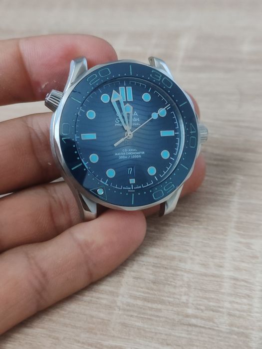 Omega summer blue automatic