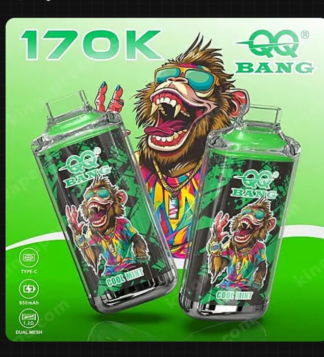Pachet 2 x QQ Bang 170.000 Puffs Reîncărcabil