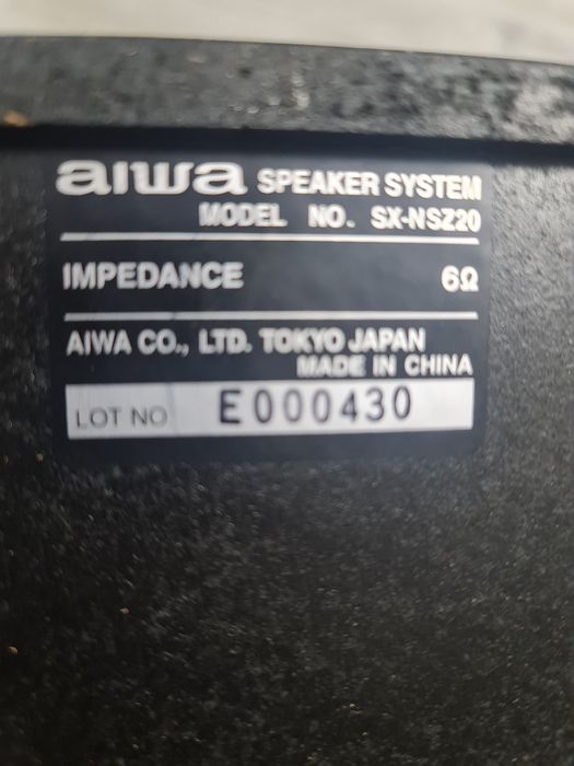 Boxe audio Aiwa 50 w