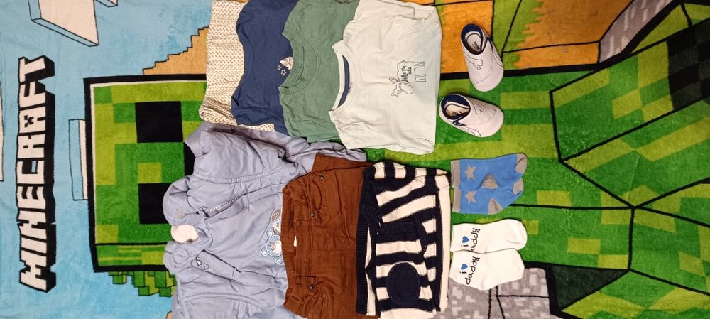 Лот с детски дрехи + буйки на Puma