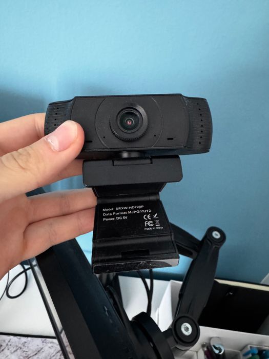 Webcam HD 720p cu microfon - pentru PC/laptop