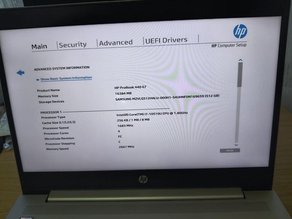 Laptop HP ProBook 440 G7   6XJ57AV