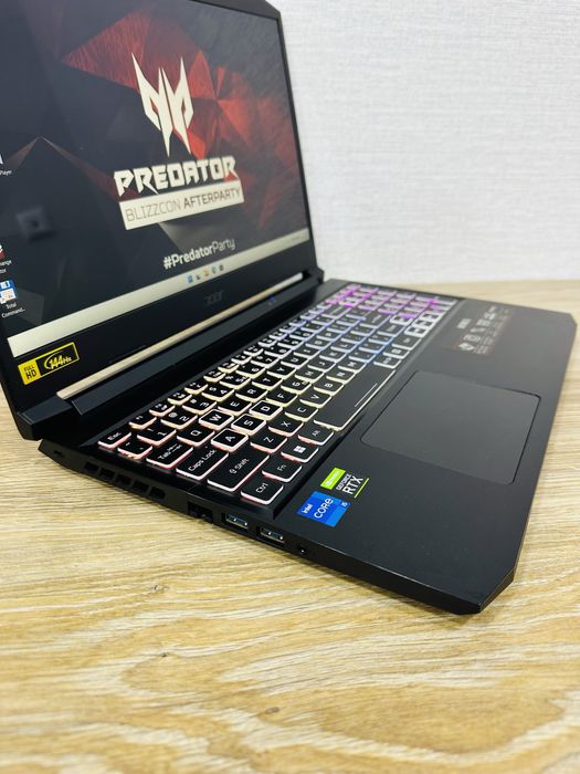 ACER Nitro Core i5-11Gen+RTX3060-6 ГБ Видеокарта, Топ Игровой ноутбук