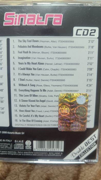 Vand album 2 cd-uri Frank Sinatra