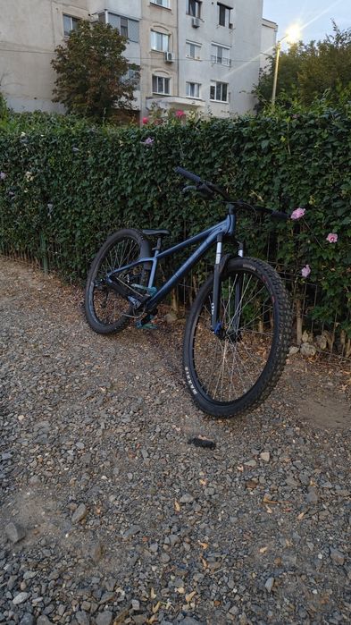 Bicicleta MTB Rockrider EXPL 100 modificat