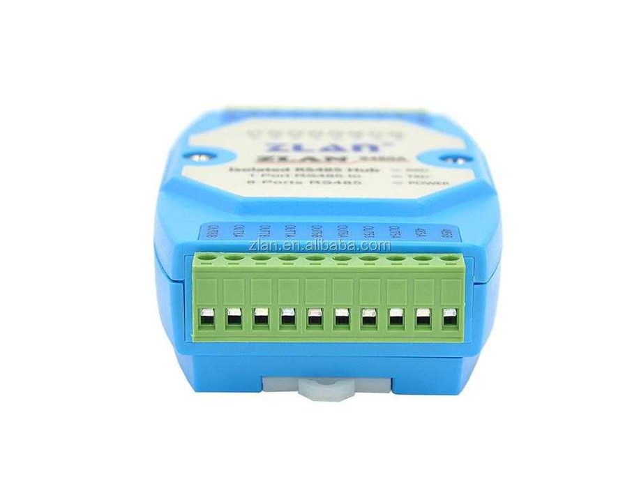 ZLAN9480A RS485 8 канален екстендер ретранслатор