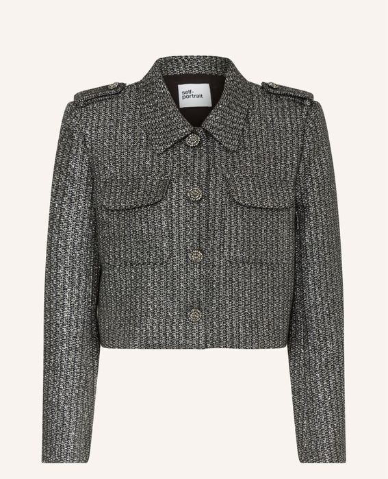 Намален! Self-Portrait сет от две части сако с пола