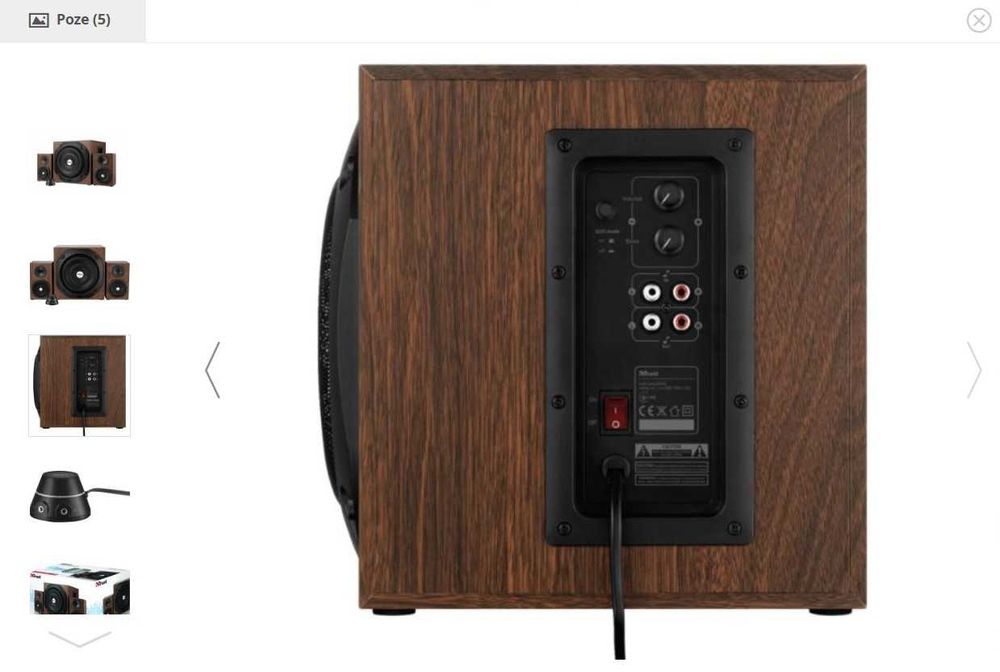 SISTEM AUDIO Trust Vigor 2.1 (20244) Boxa activa