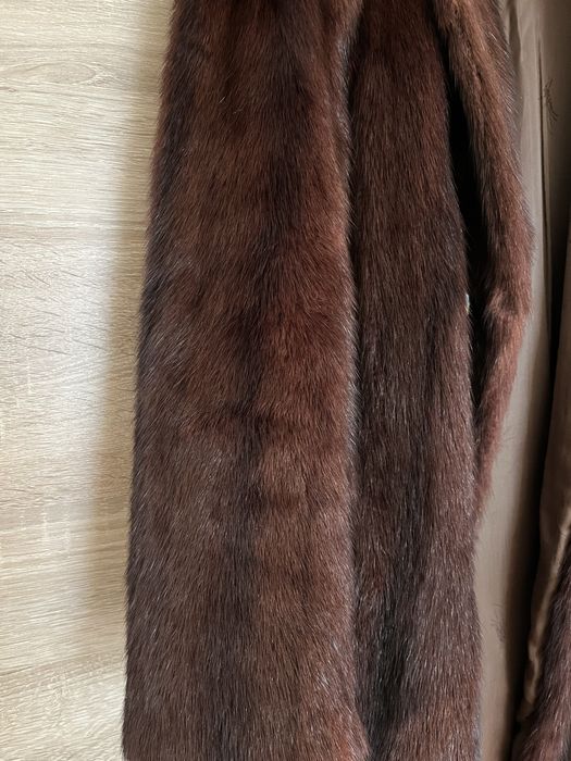 blană naturală nurcă