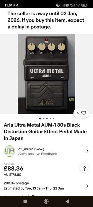 Amplificator chitara Ibanez IBZ15G + pedala Ultra Metal AUM-1